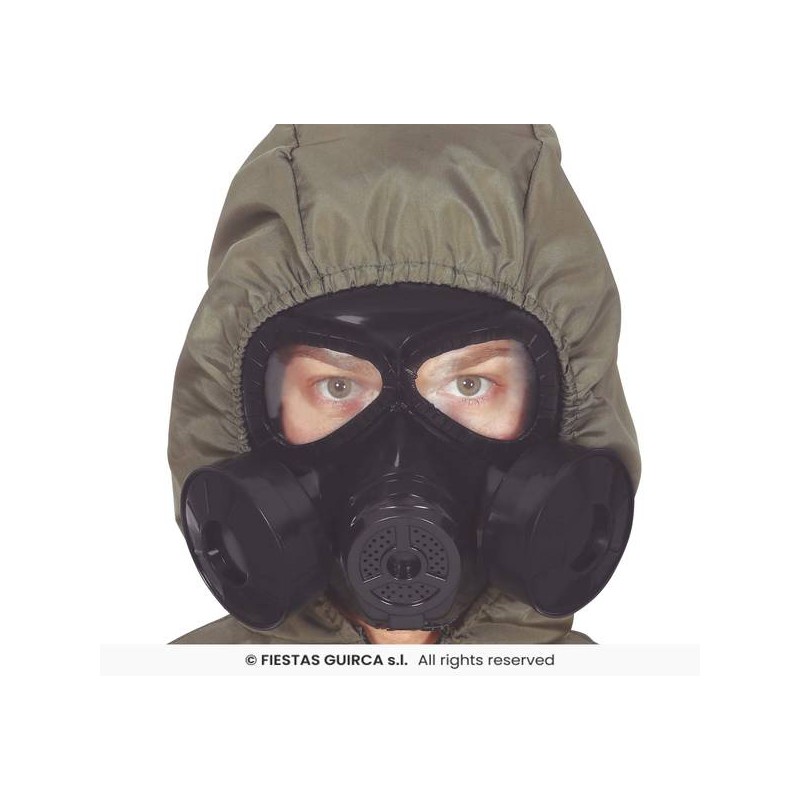 MASCHERA ANTI GAS PVC