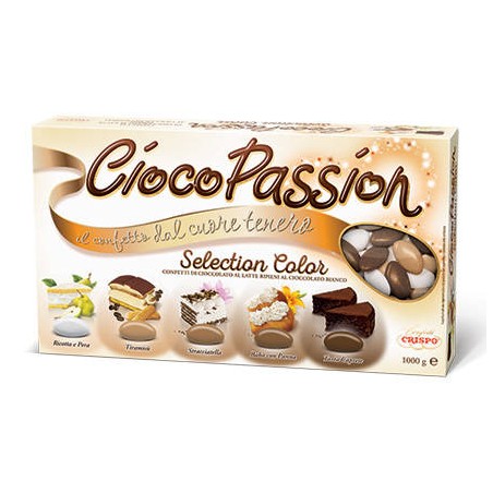 CONFETTI CIOCOPASSION SELECTION COLOR MARRONE 5 GUSTI 1kg