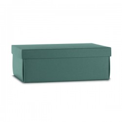 SCATOLA EASY F/COPERCHIO 45,5x32x15cm FIBRA VERDE