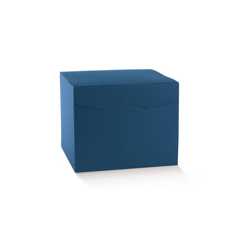 SCATOLA SEGRETO 30x30x24cm FIBRA BLU