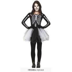COSTUME SCHELETRO 14-16 anni