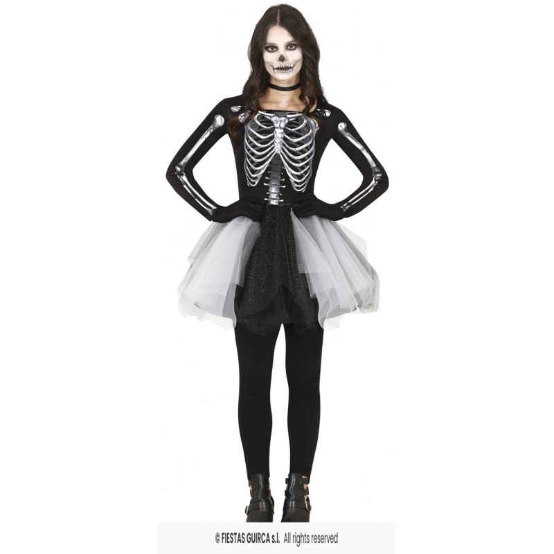 COSTUME SCHELETRO 14-16 anni