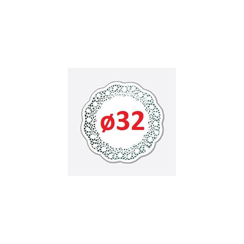 PIZZO PORCELLANATO TONDO ø32 10pz
