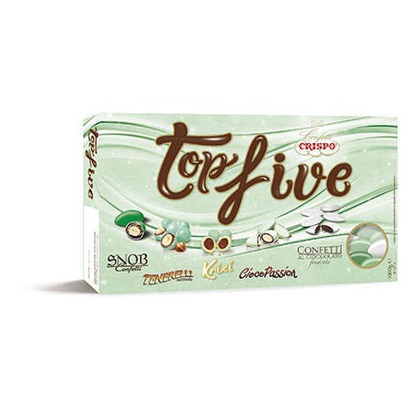 CONFETTI TOP FIVE MIX SELECTION VERDE 1kg