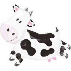 PALLONE MYLAR S/SHAPE MUCCA 76x71cm