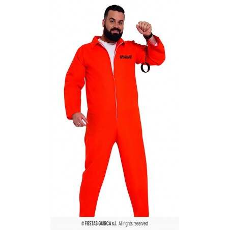 COSTUME UOMO CARCERATO TG.XXL 56-58