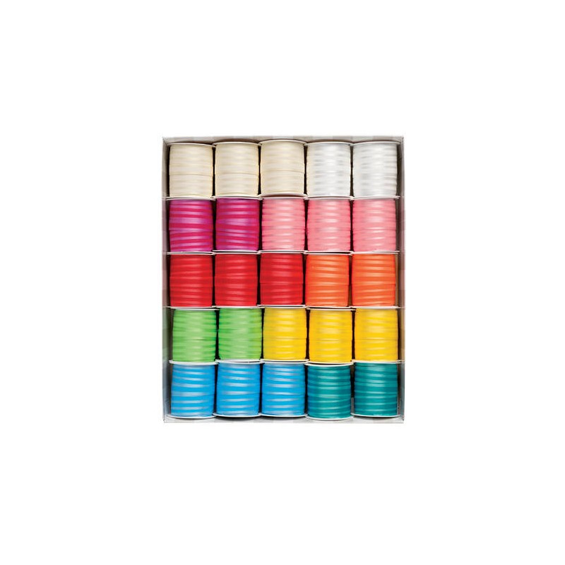 ROCCHETTO NASTRO 6822 mm10x10mt ASSORTITO