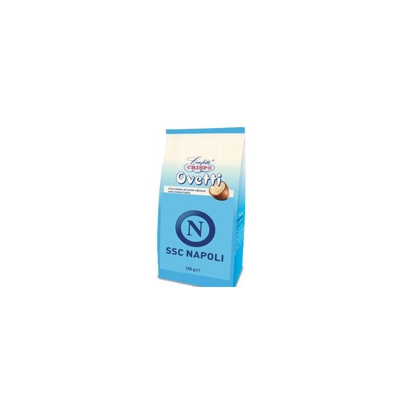 OVETTI CIOCCOLATO AL LATTE CALCIO NAPOLI 150gr