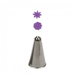 BECCUCCIO INOX DECORA N°133 STELLA CHIUSA