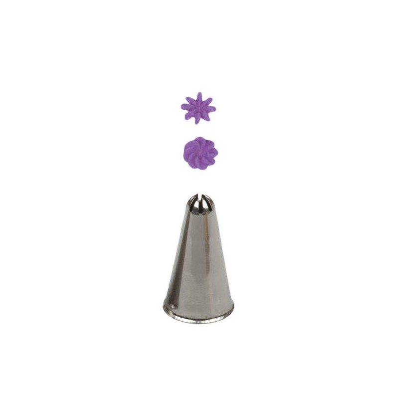 BECCUCCIO INOX DECORA N°133 STELLA CHIUSA