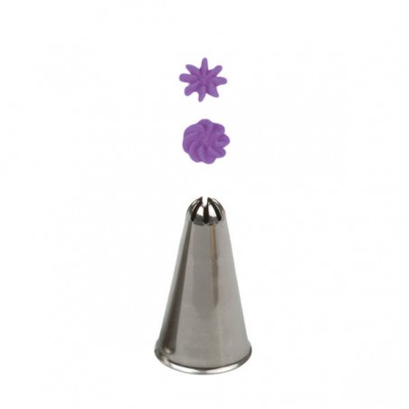 BECCUCCIO INOX DECORA N°133 STELLA CHIUSA