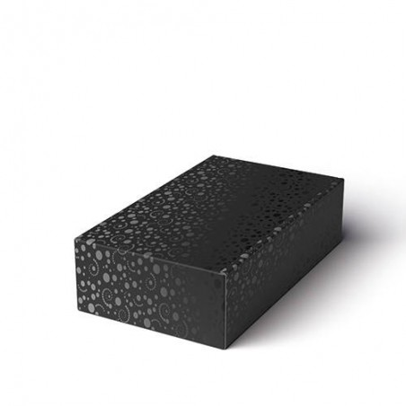 CANTINETTA 2 BOTTIGLIE 20x33,5x9cm SPOT NERO