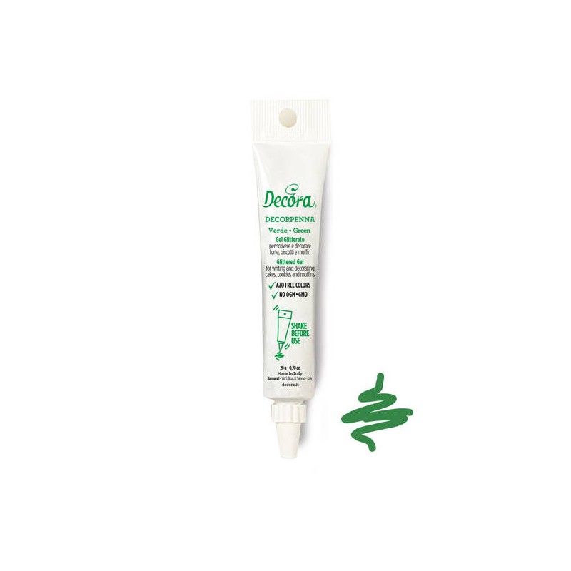 DECORPENNA VERDE TUBETTO 20gr NO E171