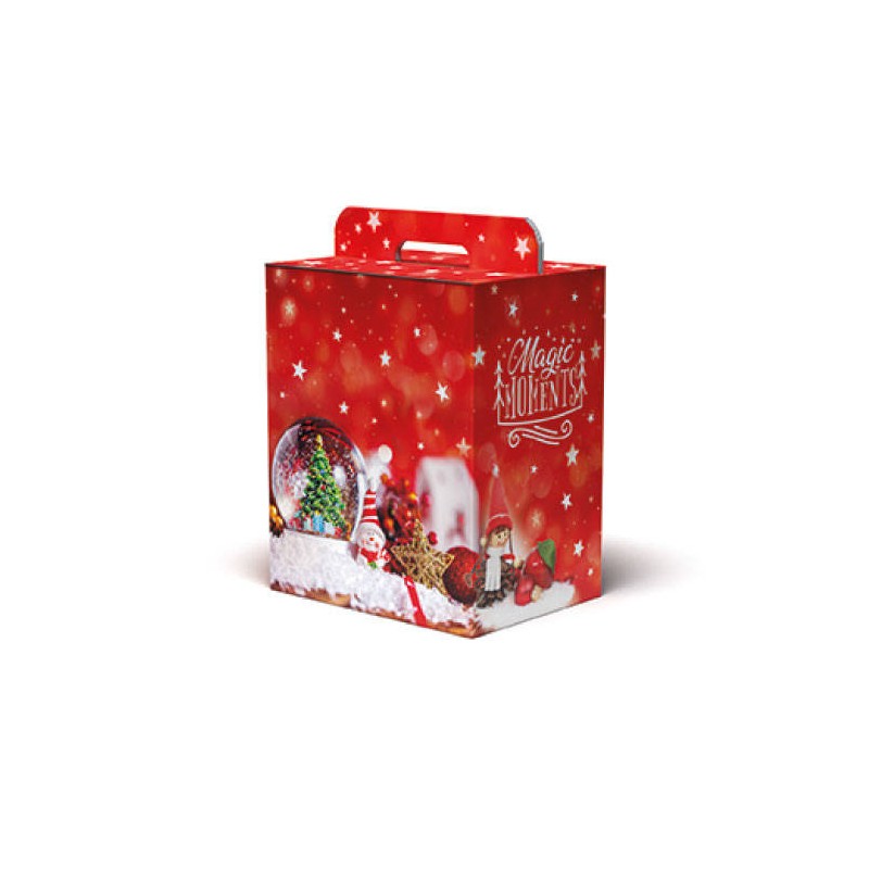 SCATOLA REGALO C/MANIGLIA LINEA 90 28x20,5x34cm MAGIC MOMENT