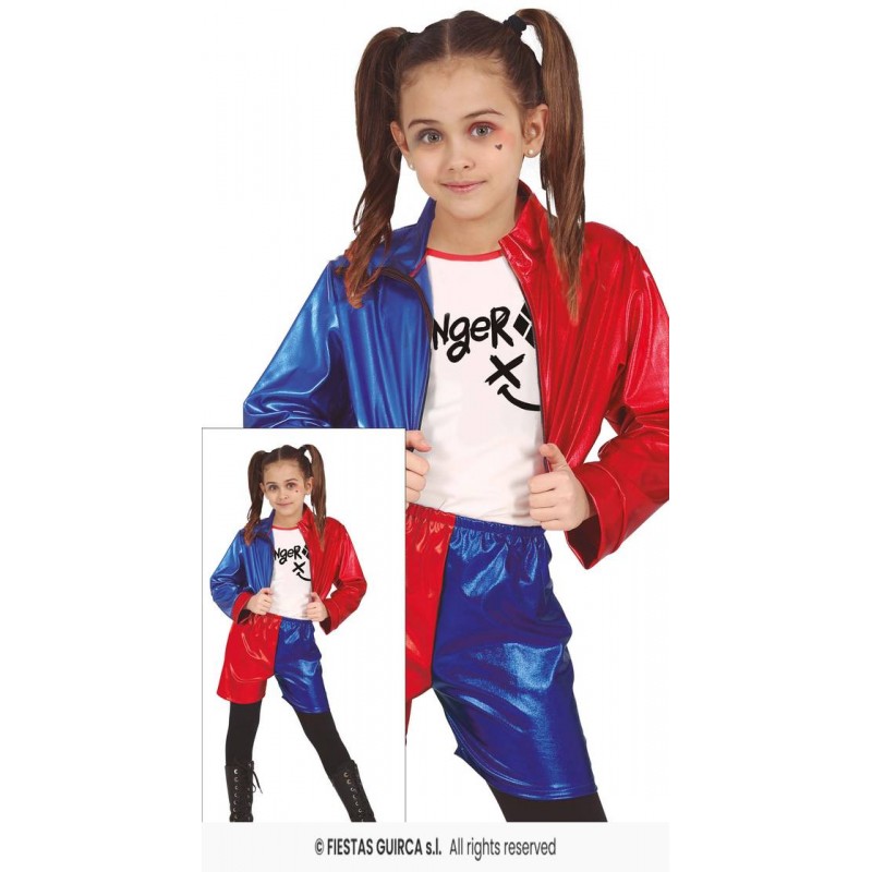 COSTUME DANGEROUS QUEEN BIMBA 3-4 anni