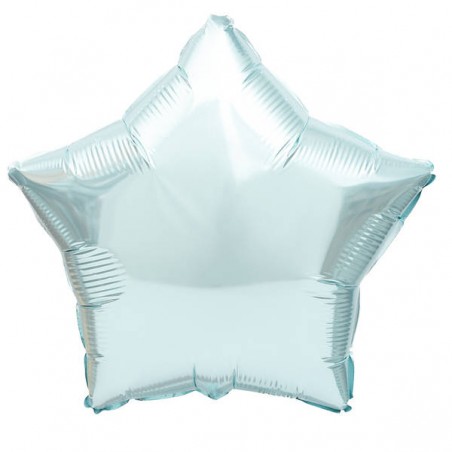 PALLONE MYLAR STELLA AZZURRO ø45cm