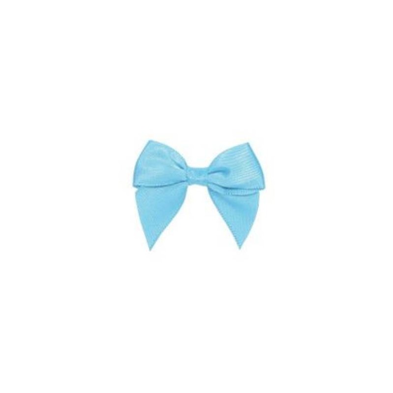 FIOCCO RASO SATIN BOW 4,5cm SKY BLUE 24pz