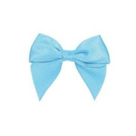 FIOCCO RASO SATIN BOW 4,5cm SKY BLUE 24pz