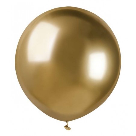 PALLONCINI LATTICE 19 48cm GLOSSY ORO 25pz