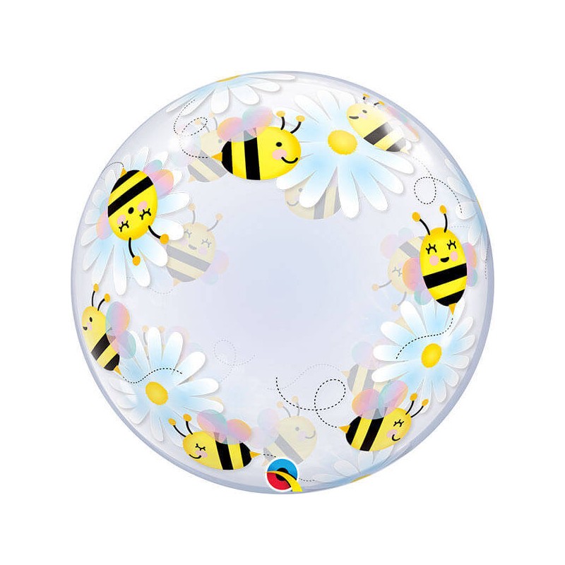 PALLONE BUBBLES API E MARGHERITE 24 61cm
