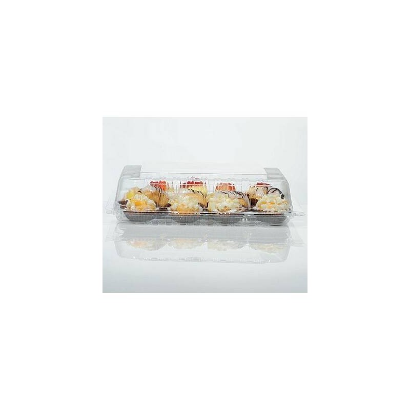 VASCHETTE PET C/COP P2250 220x220x50mm 30pz
