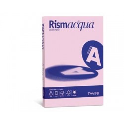 CARTA A4 90gr RISMA COLOR 100fg ROSA 10