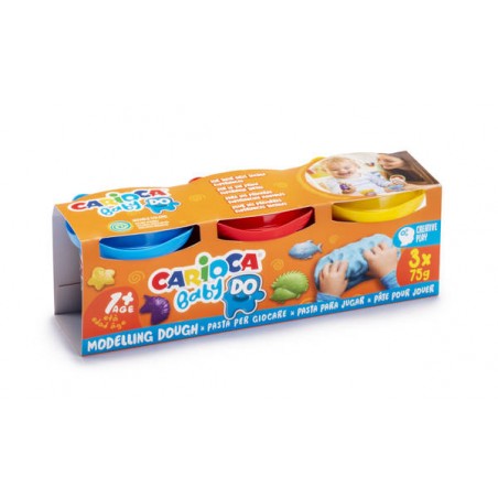CARIOCA BABY DOUGHT 3x75gr POT