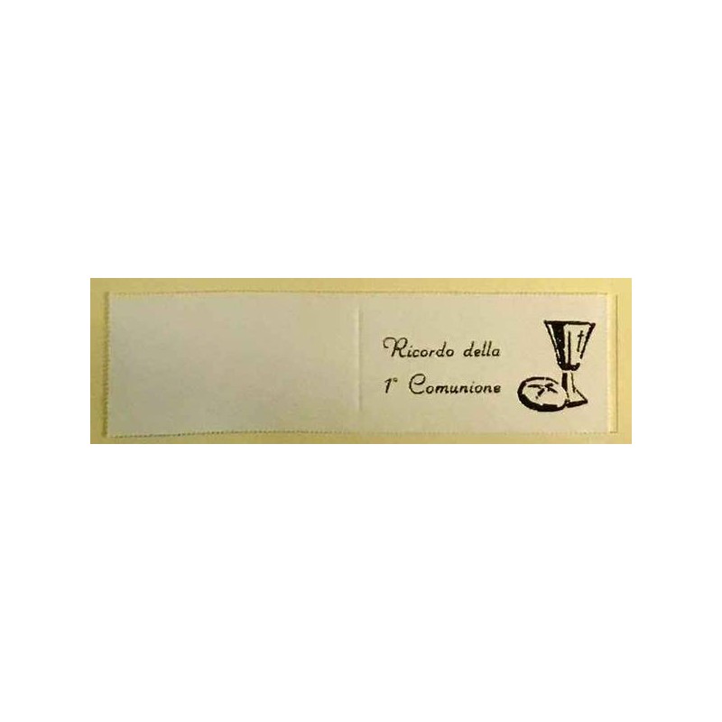 BIGLIETTI BOMBONIERA RICORDO DELLA 1°COMUNIONE AVORIO 20pz 210