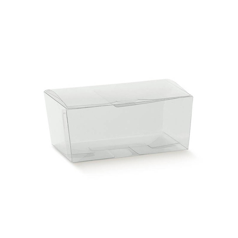 SCATOLA BALLOTIN PVC TRASPARENTE 12,5x8x6,5cm 10pz
