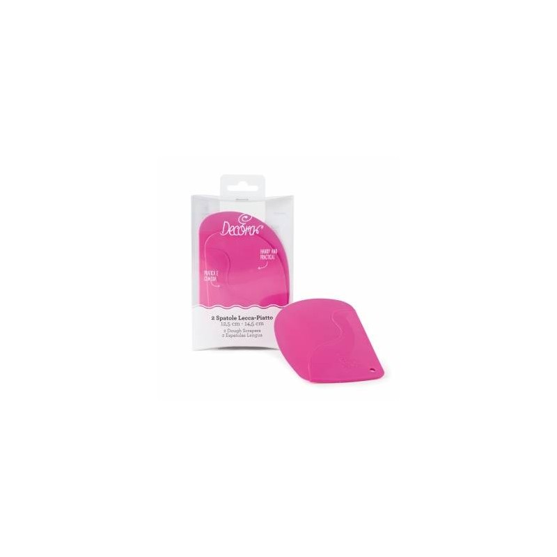 SPATOLE LECCAPIATTO PLASTICA 2pz