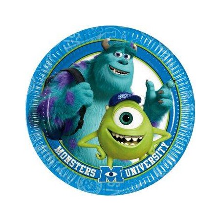 PIATTI PIANI MONSTER UNIVERSITY 8pz