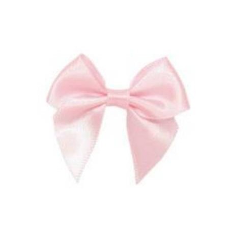 FIOCCO RASO SATIN BOW 4,5cm PINK 24pz