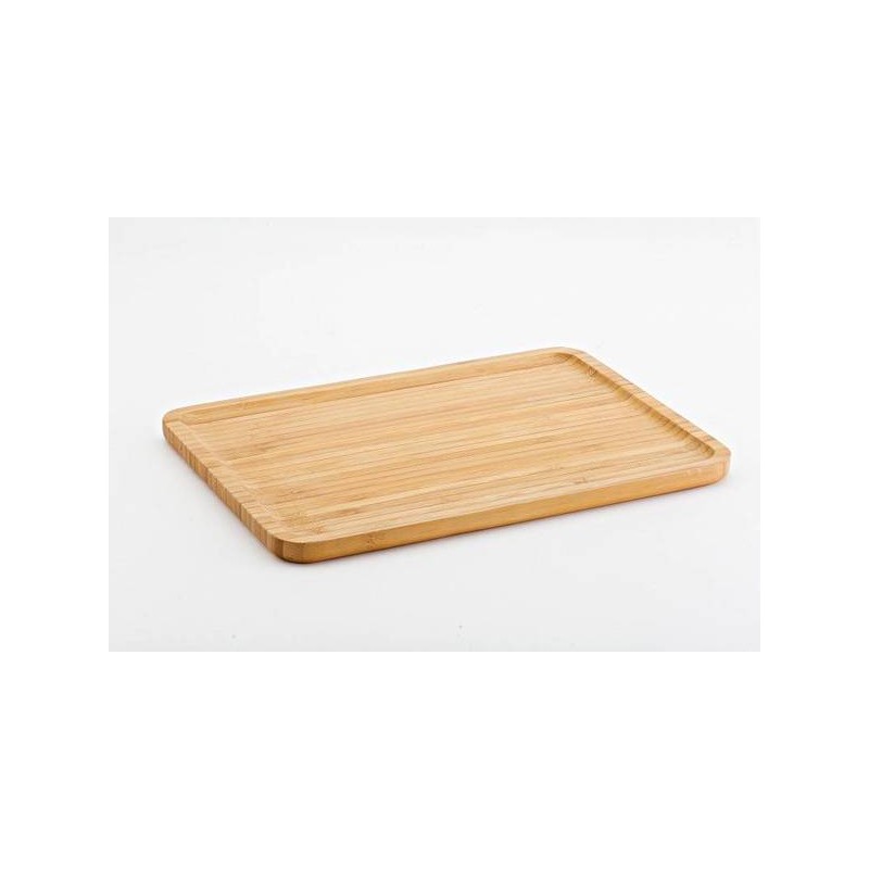 VASSOIO RETTANGOLARE 30x22x1,5cm BAMBOO