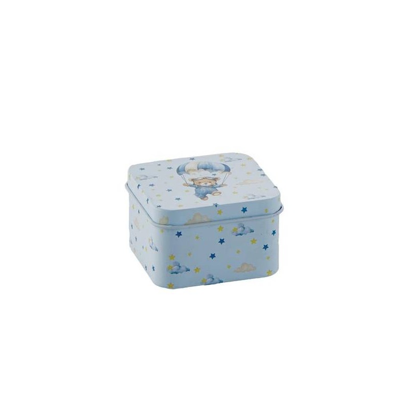 SCATOLA IN LATTA 6x6x4cm BOY 6pz