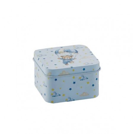 SCATOLA IN LATTA 6x6x4cm BOY 6pz