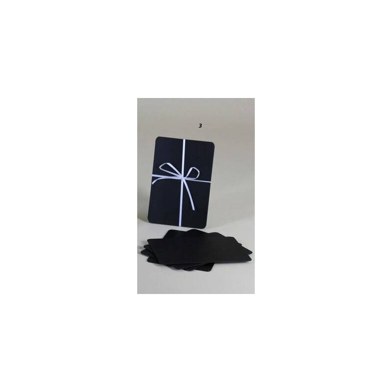 FOGLI IN ARDESIA LISCIA 22x14cm RETTANGOLARE 4pz