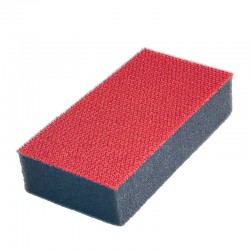EVO SPONGE SPUGNA 14x7x3,3 ANTIGRAFFIO HD + NERO/ROSSO 2pz