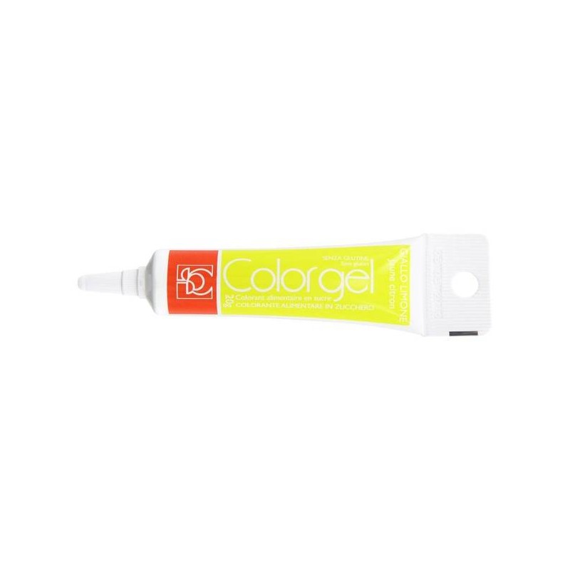 COLORANTE GEL TUBETTO 20gr GIALLO LIMONE