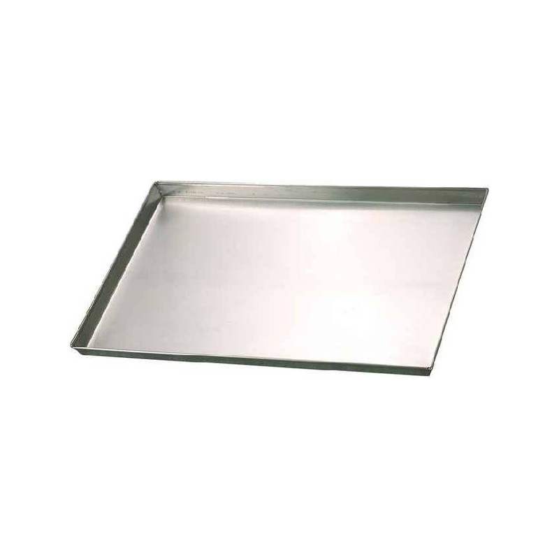 TEGLIA RETTANGOLARE ALLUMINIO 60x40x3cm AGNELLI