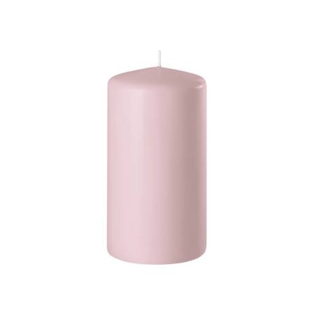 CANDELA MOCCOLO 13x7cm ROSA ANTICO
