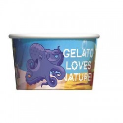 COPPETTA GELATO CARTA NATURE ANIMALS 80cc 250pz