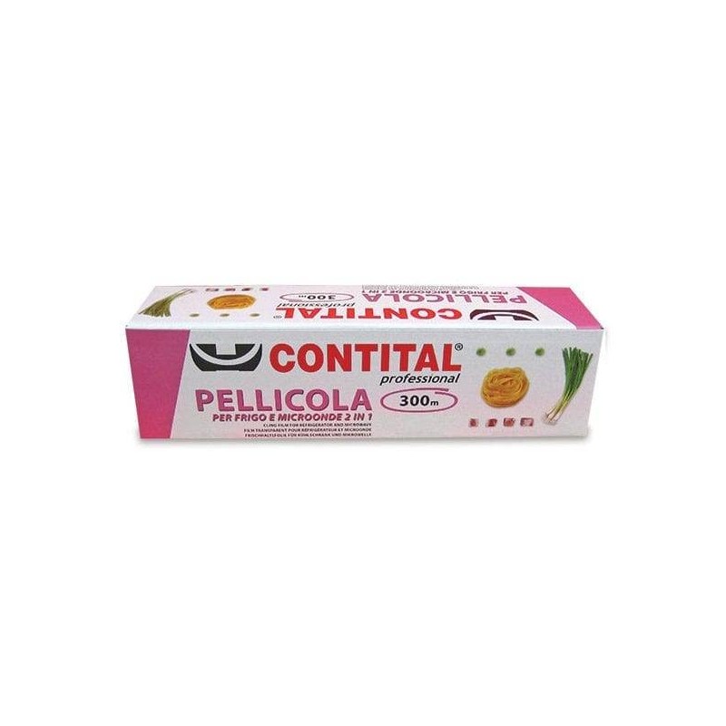 PELLICOLA ROTOLO 300mt H.30 MICROONDE IN BOX CONTITAL
