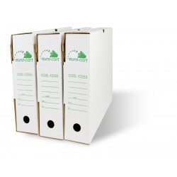 PORTA DOCUMENTI CARTONE 27x35x8 BIANCO