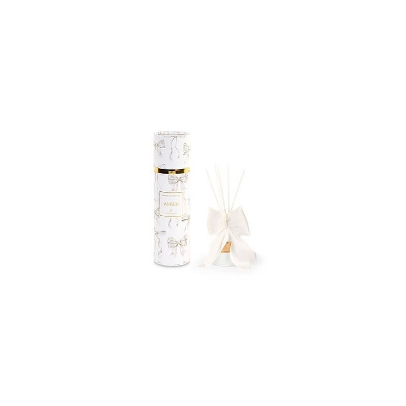 DIFFUSORE FIOCCO BIANCO 80ml C/SCATOLA H.10cm