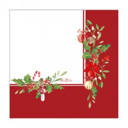 TOVAGLIOLI 33x33 INCANTO DI NATALE 16pz