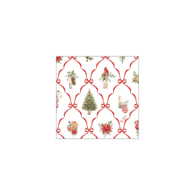 TOVAGLIOLI 33x33 CHRISTMAS FANTASY 16pz