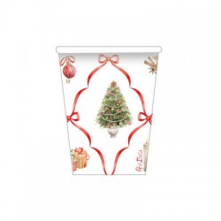 BICCHIERI 250cc CHRISTMAS FANTASY 8pz