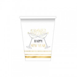BICCHIERI 250cc HAPPY NEW YEAR CIN CIN