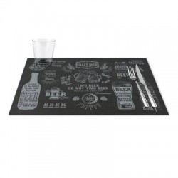 TOVAGLIETTA IN CARTA ONDA 30x44cm ECOBLACK BIRRA 400pz
