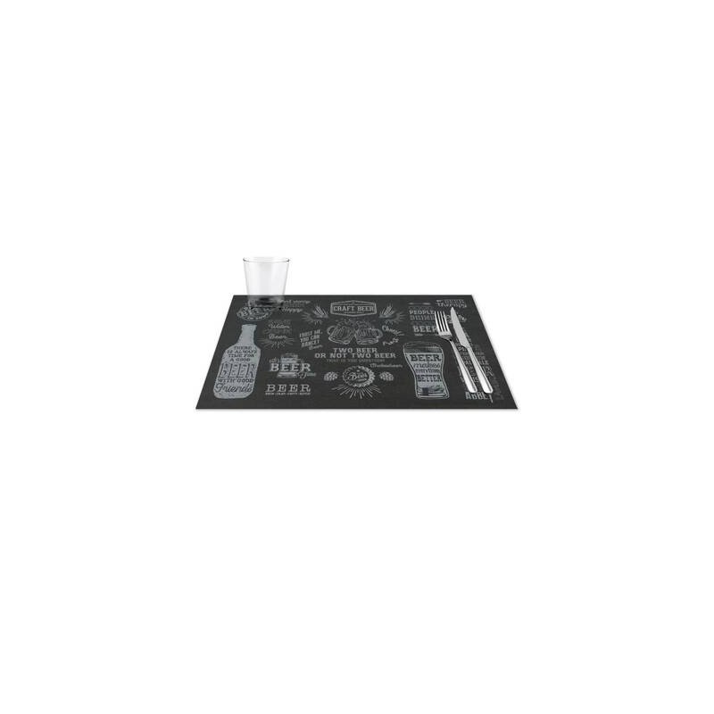 TOVAGLIETTA IN CARTA ONDA 30x44cm ECOBLACK BIRRA 400pz